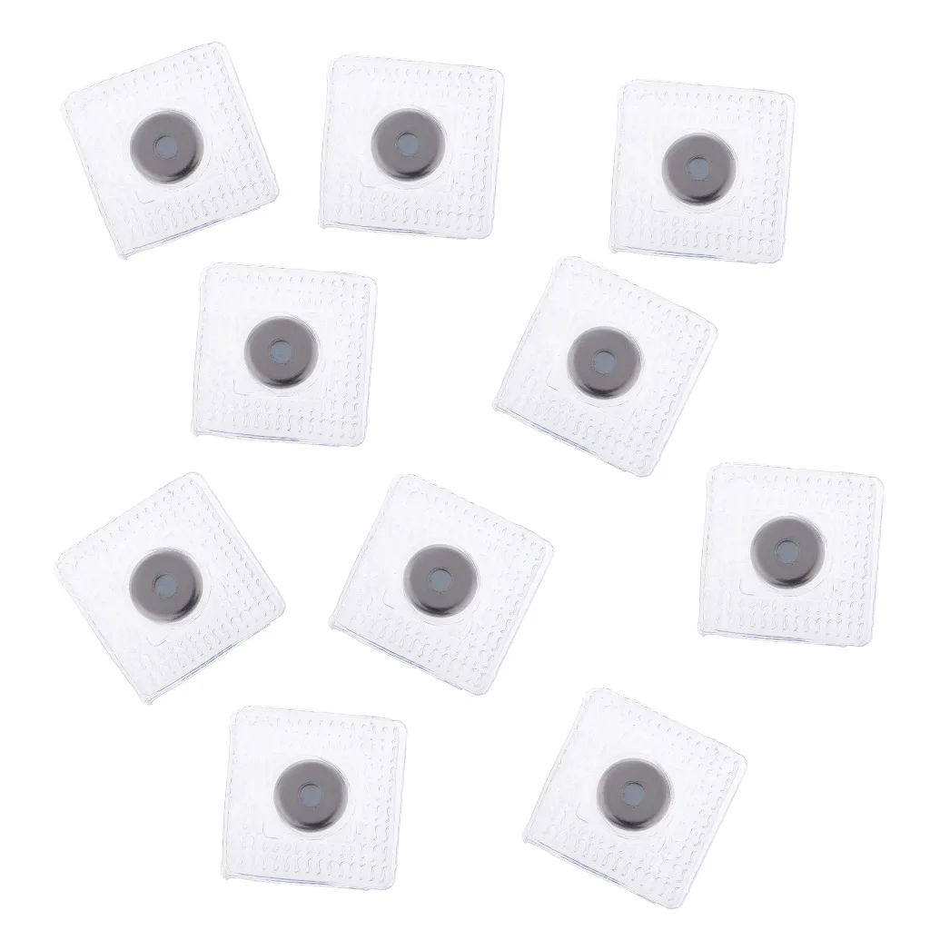10 Sets Invisible Hidden Sew Magnetic Snaps Magnet Button Purse Bag Closure