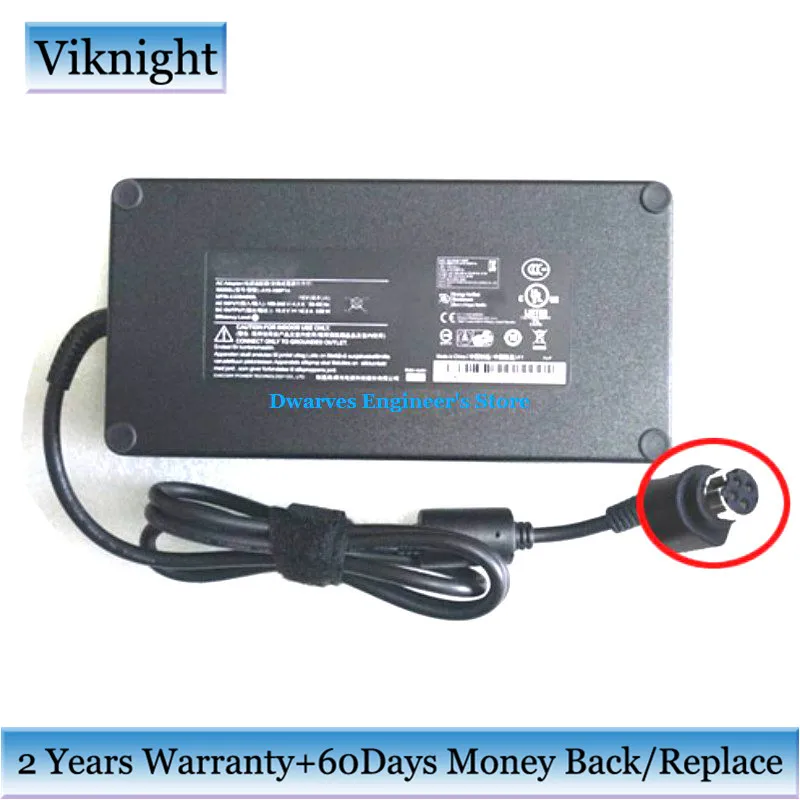 Genuine AC Adapter 19.5V 16.9A 330W Laptop Power Supply For MSI GT80