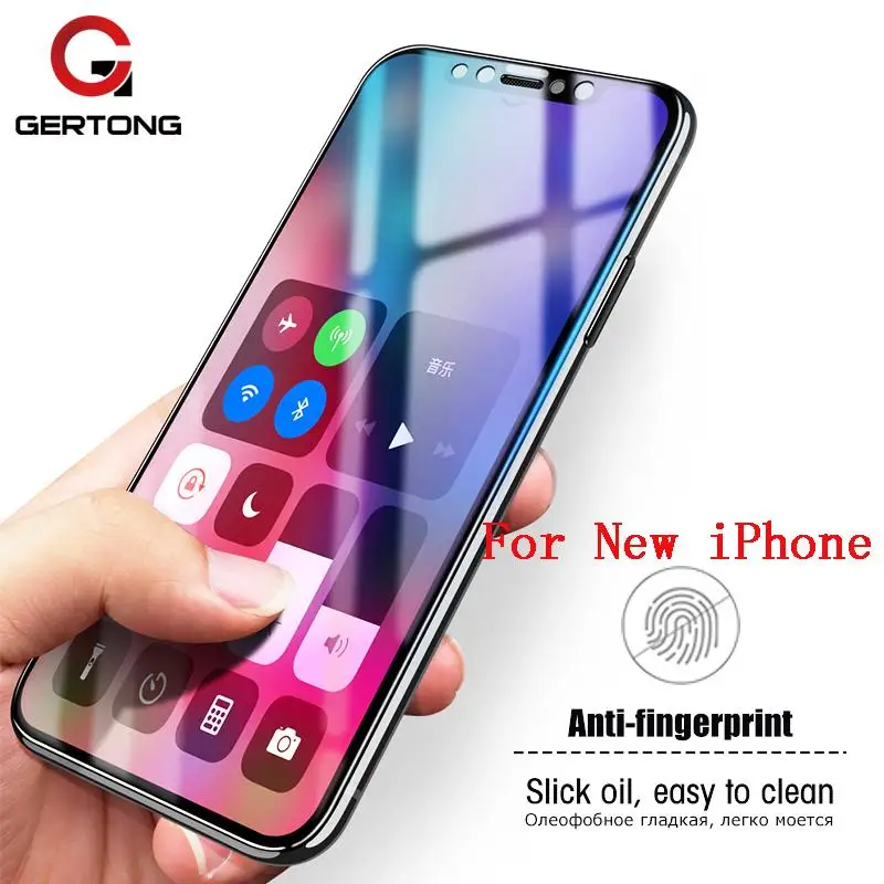 

New Glass For iPhone XS XR XS MAX 6.1 6.5 5.8 inch 2018 Full Cover Screen Protector For iPhone 8 7 6 Plus 5 5S SE Tempered Film