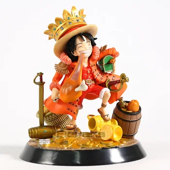 

One Piece Monkey D Luffy King Luffy PVC Figure Statue Collectible Model Toy