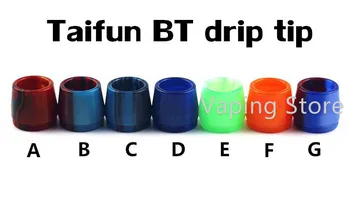 

Wide Bore Delrin Resin Drip Tip For Taifun BT RTA Tank Atomizer