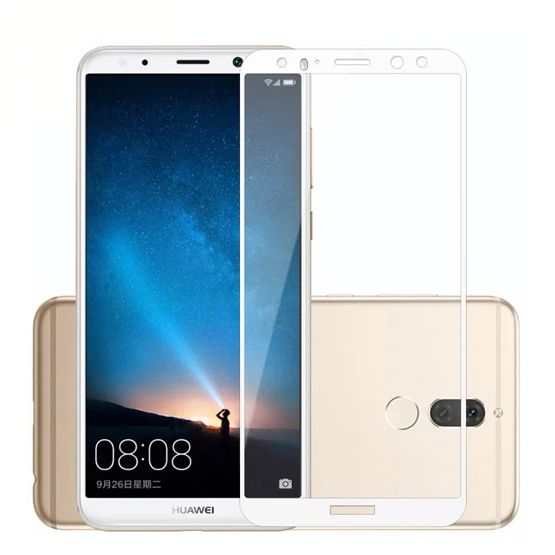 Полностью покрывающее закаленное Стекло для huawei Honor 10 V9 8 Pro 6A 9 6X 7X Экран Защитная