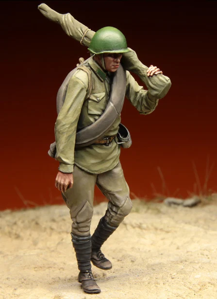 [Tuskmodel] фигурки советских солдат в масштабе 1 35 | Игрушки и хобби