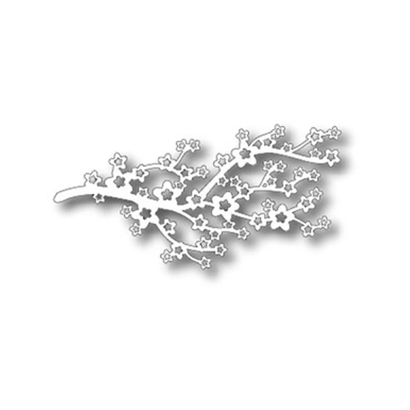 

DiyArts Cherry Blossom Dies Metal Cutting Dies Scrapbooking Album Embossing Paper Craft Die Cut Stencil Gift