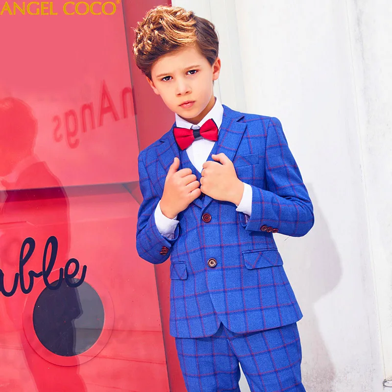 Elegant Gentleman Child Boy Evening Dress British Style