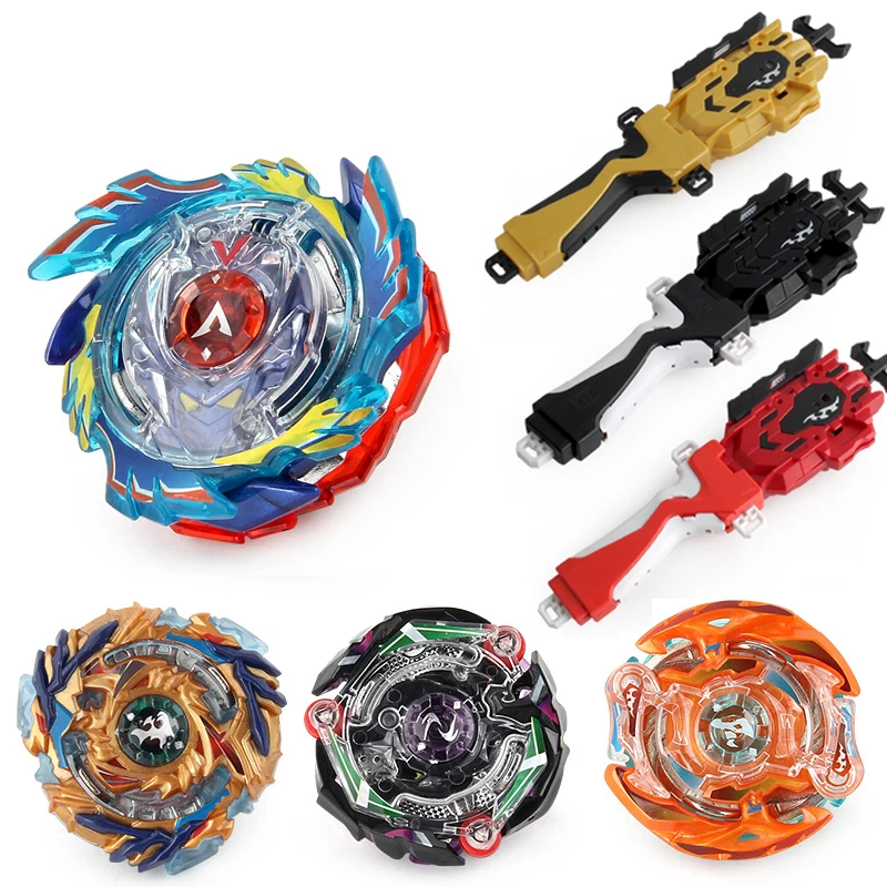 Beyblades Burst с пусковым устройством и рулем OPP упакованы гироскопические игрушки для детей -- 0423501