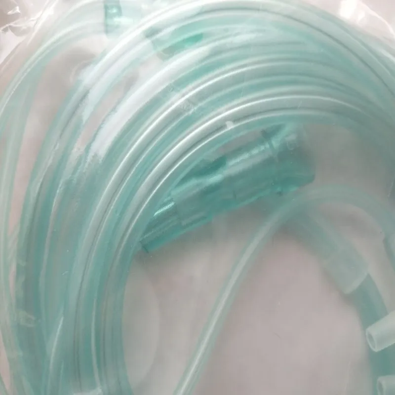 20 Pcs 2 m Multi-function connector Disposable oxygen tube double nasal oxygen tube independent packing medical care 20 Pcs 2 m Multi-function connector Disposable oxygen tube double nasal oxygen tube independent packing medical care
