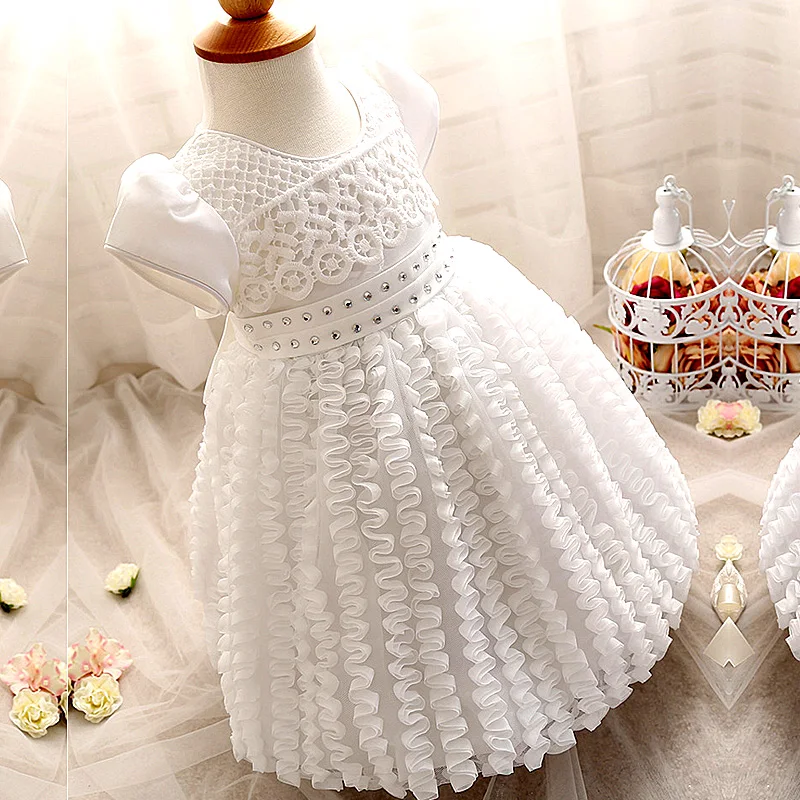 Newborn Summer Infant Baby Girl Dress Baby Birthday Dress Girls Party