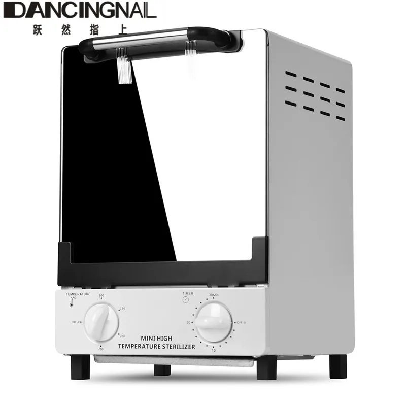 Kaufen 10L Hohe Temperatur Nail art Werkzeug Sterilisator Box Trockene Hitze Sterilisator Medizinische Dental Tattoo Salon Maniküre Nail art Ausrüstung