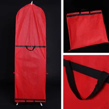 Пылезащитная сумка для хранения одежды, складные Длинные свадебные платья невесты