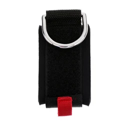 Adjustable Padded Scuba Diving Wrist Strap with D - Ring