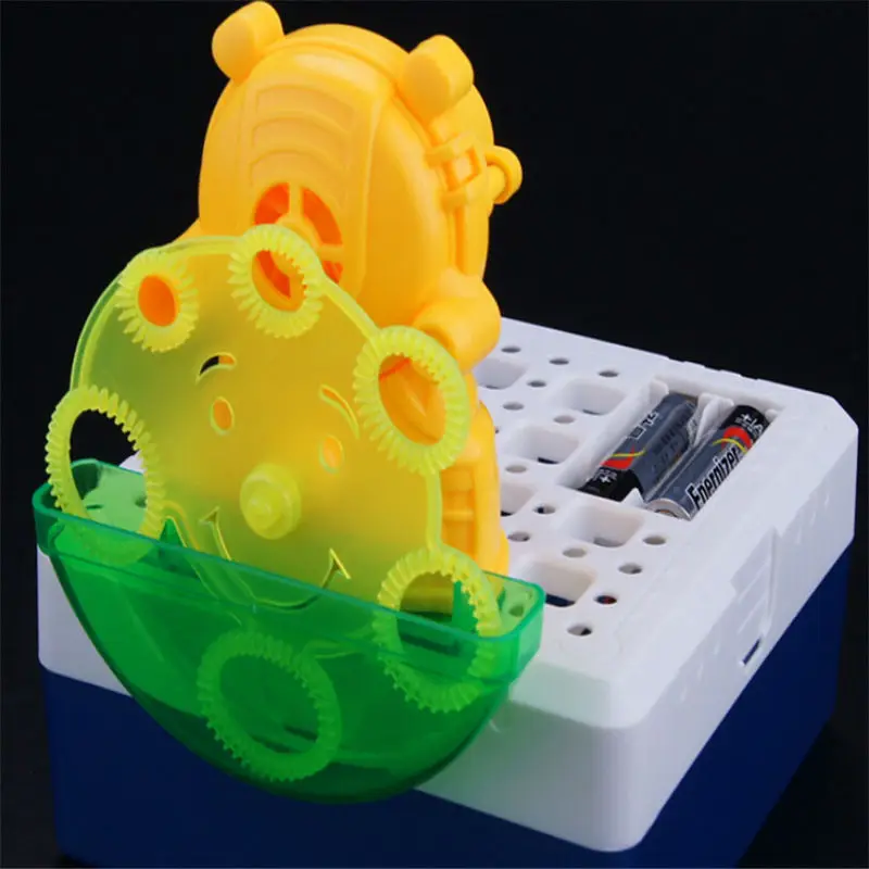 Educational Toy DIY Manual Bubble Science Equipment Learning Experimental Prop For Kids (4)