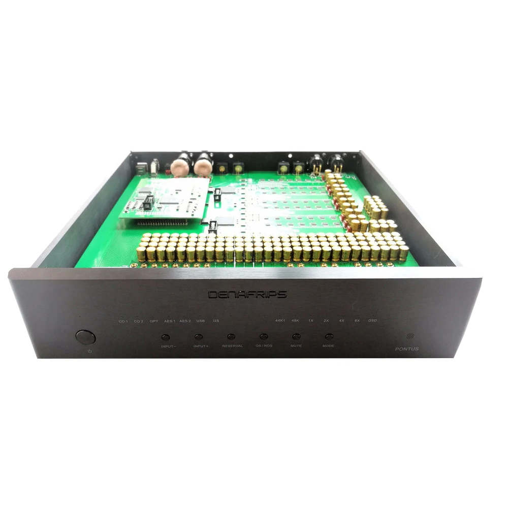 

Denafrips PONTUS DAC Pure Balanced R2R DAC FIFO Decoder DSD I2S PCM AES OPTICAL COAXIAL BNC