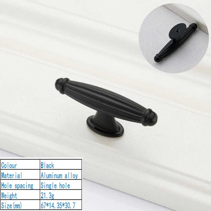 

Single hole Simple kitchen handles Item hook drawer handles wardrobe handle furniture handles deurknoppen en handgrepen