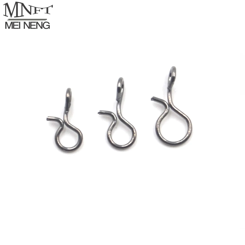 Mnft 500pcs High Carbon Steel Quick Change Snap For Fish Hook And Lures