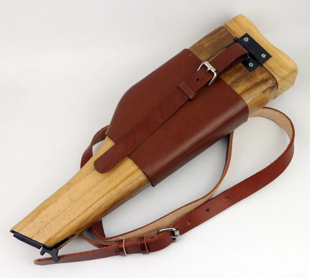 WW2 WWII C96 German Army Woode Holster Stock Mauser Broomhandle Butt