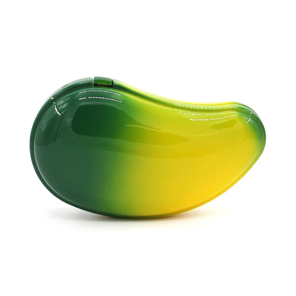 

New Women Clutch Evening Bag European And American Fashionable Acrylic Cute Fruit Modeling Mango Bag Party Day Clutch Purse