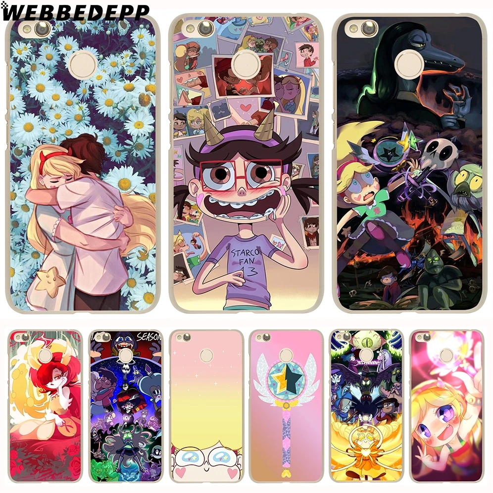 

WEBBEDEPP Star vs the Forces of Evil Phone Hard Case for Xiaomi Mi 8 9 SE 5S 5X 6X 6 5 Mi A1 A2 Lite F1 Mix 2S MAX 3 Cover