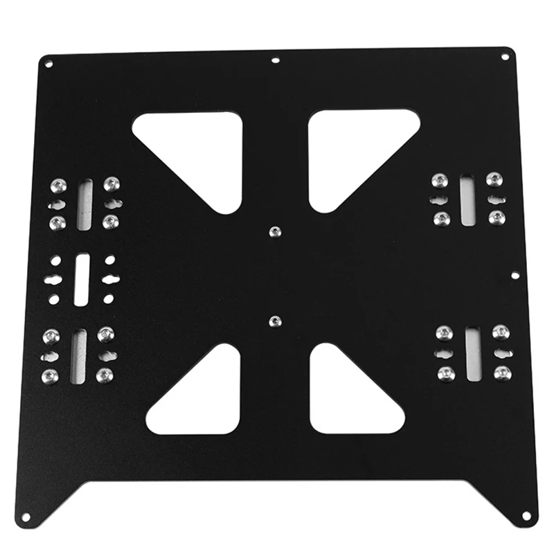 Горячий-Алюминиевый Y карета анодированная пластина с Sc8Uu Pgrade Prusa I3 V2 Горячая кровать опорная пластина для Prusa I3 Reprap Diy 3d принтер