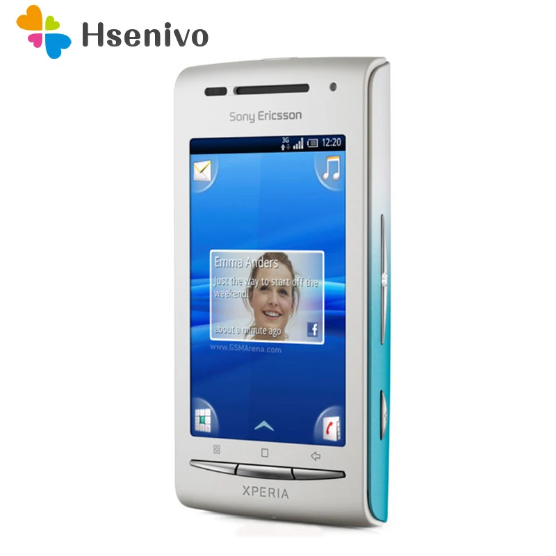 Оригинальный смартфон Sony Ericsson Xperia X8 E15i мобильный телефон разблокированный Android GPS