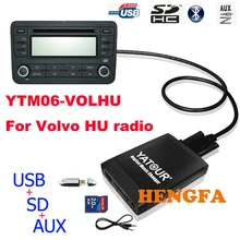 YATOUR цифровой музыкальный преобразователь AUX SD USB MP3 интерфейс для VOLVO HU-series радио Yt-m06