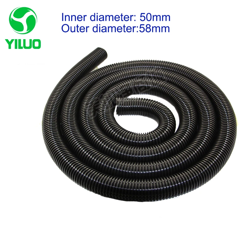 Buy 5m inner Diameter 50mm Black hose with High