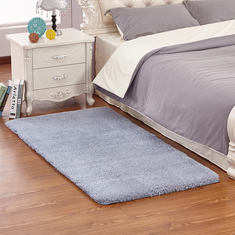 

Thickened washed silk hair non-slip carpet living room coffee table bedroom bedside yoga mat