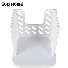 1Pce белые инструменты для выпечки Пластиковая Складная регулируемая Хлеборезка тосты буханка хлеба форма для вырезания сандвичей молд, аксессуары для выпечки Кухонные гаджеты