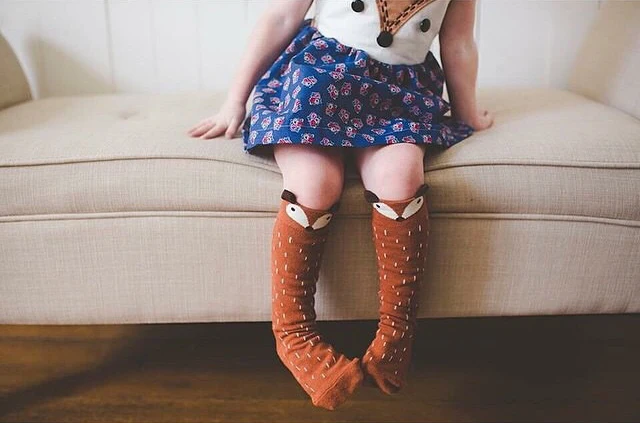 

Cotton Baby Leg Warmers 1 Pair Unisex Baby Girl&Boy Knee High Fox Socks Kids Cute Cartoon Socks meias infantil
