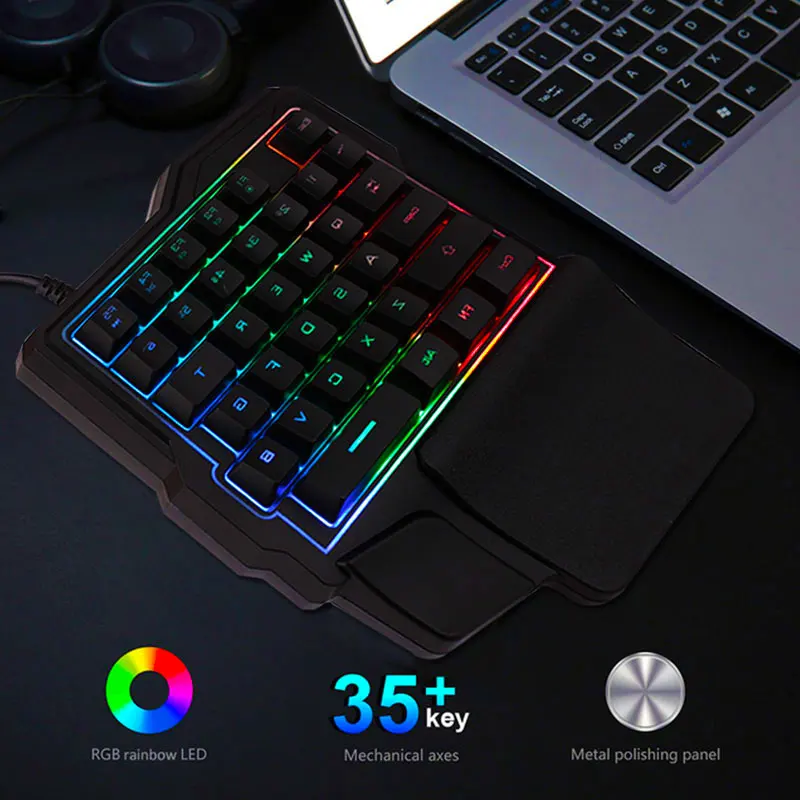 Плавающие клавиатура E Спорт световой usb красочные прочный клавиатуры