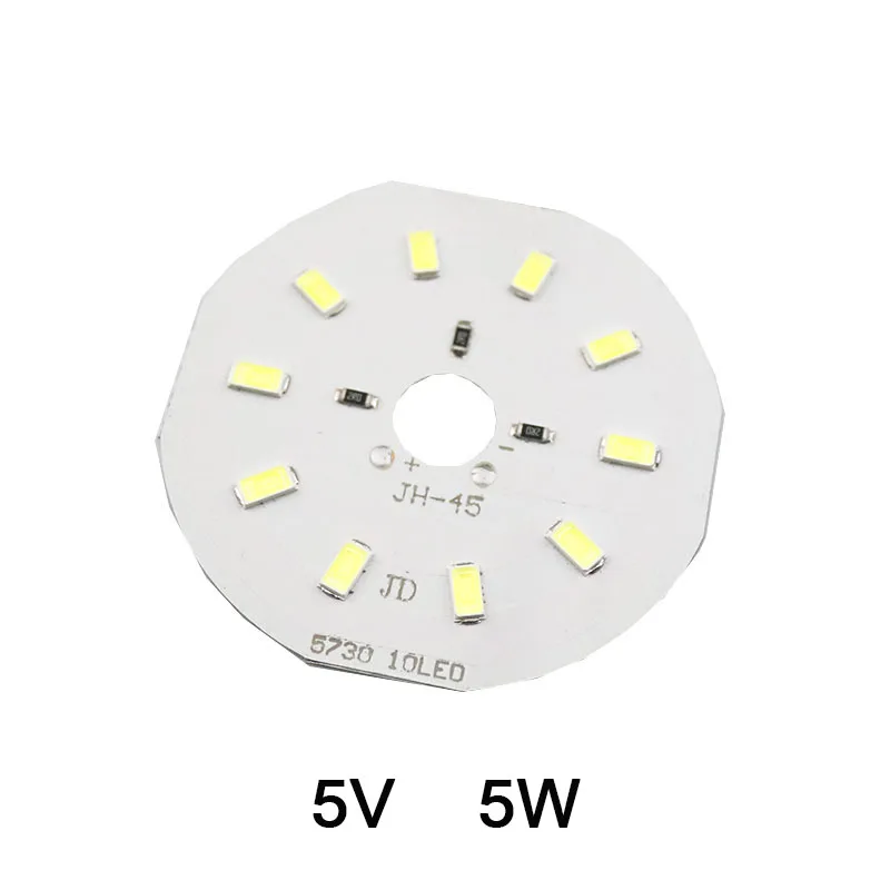 10 шт./лот 5 в светодиодный источник SMD5730 PCB светильник 100LM/W лампа 3 Вт 5 Вт 7 Вт 9 Вт 12 Вт 15 Вт 18 Вт 24 Вт 36 Вт Светодиодный светильник для кемпинга/Домашний Светильник ing