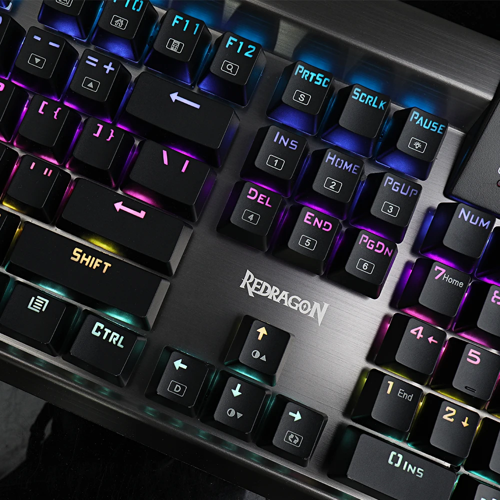 Механическая игровая клавиатура Redragon K563 SURYA RGB со светодиодной подсветкой 104