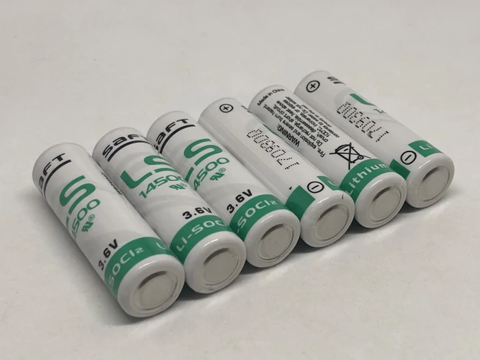 8 шт./лот SAFT LS14500 14500 AA 3,6 v 2700mah литиевая батарея батареи для ПЛК-устройств