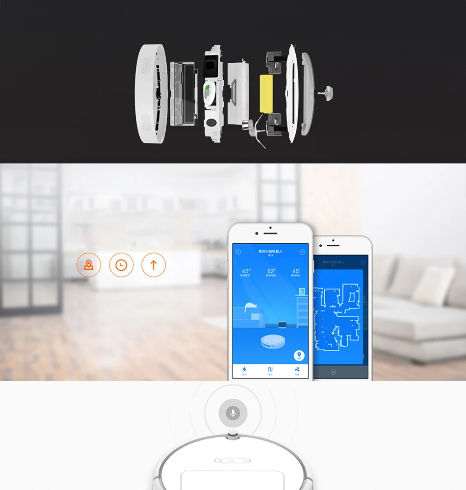 Excellent Roborock Robot Xiaomi Vacuum Cleaner 4 Clean Home Xiaowa Wet Mopping Dust Collector Mi Smart Automatic Robotic Carpet Sweeping 13