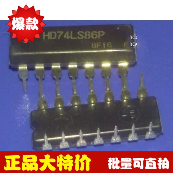 

Free shipping 10pcs/lot HD74LS86P 74LS86 74LS86N SN74LS86N DIP14 new original