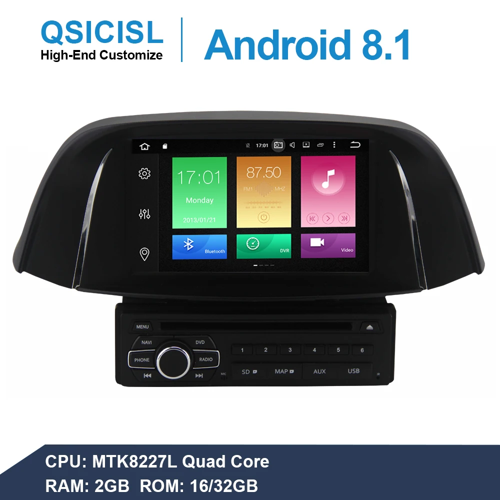 7 &quotips Android 8 1 автомобильный Радио мультимедийный плеер для Renault Runna Автомагнитола
