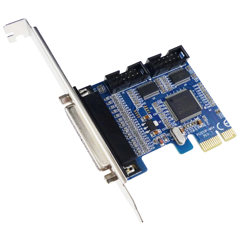 PCIE PCI E Dual puerto serie tarjeta DB9 RS232 2 puerto LPT paralelo ...
