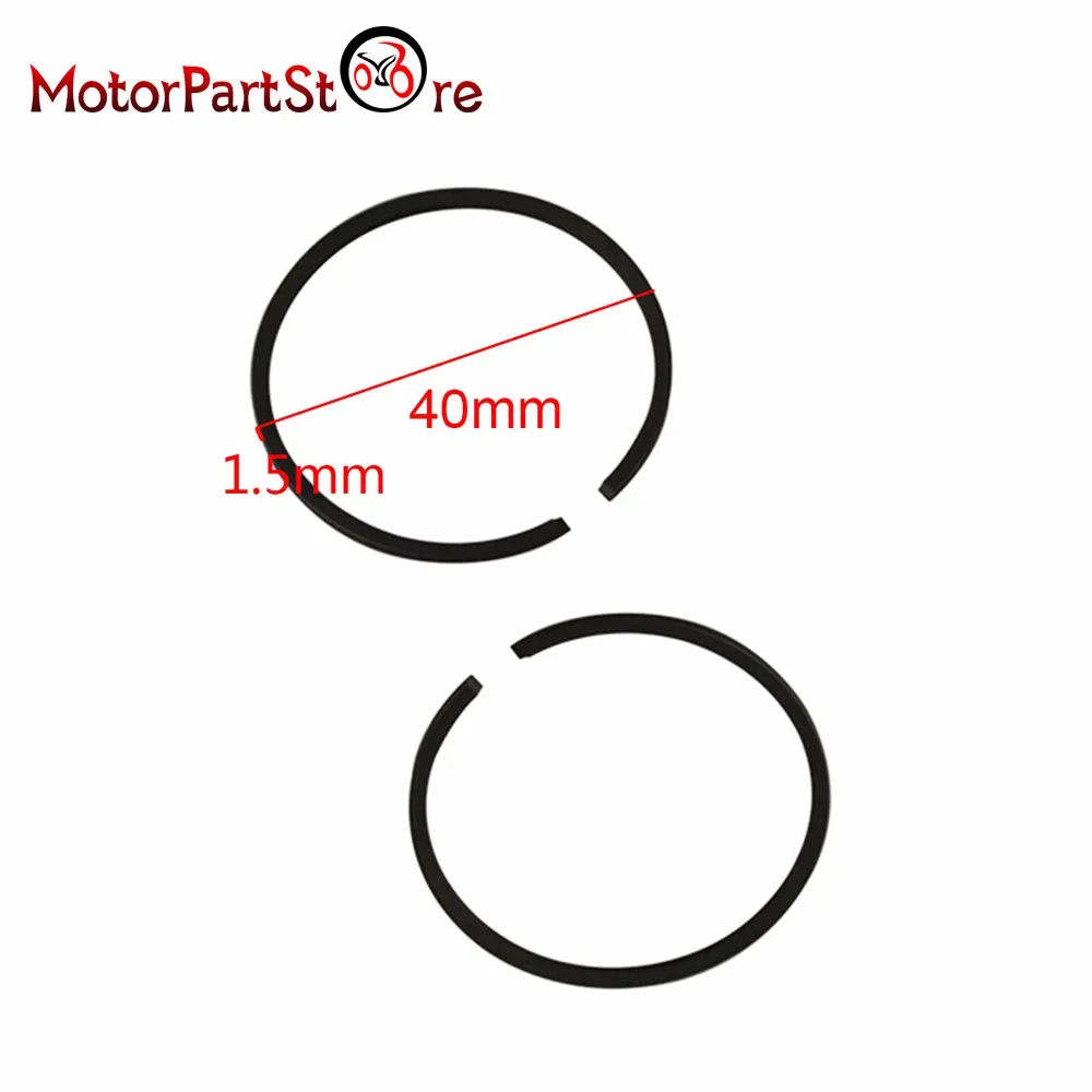 Стандартный поршень кольца для YAMAHA PW50 PW 50 QT 50 крошка Dirt Pit детский велосипед мотоцикл Запчасти