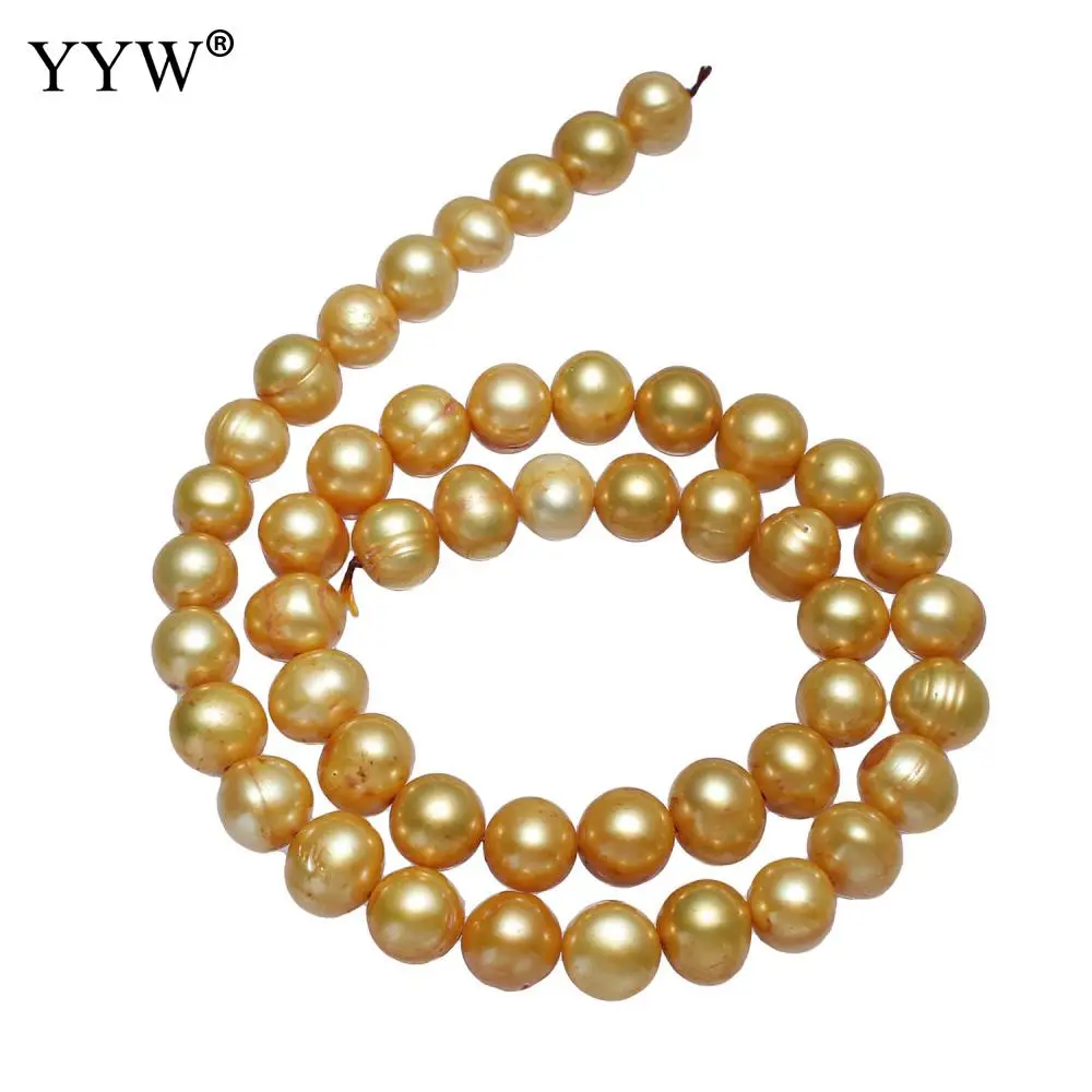 

10-11mm Cultured Potato Freshwater Pearl Bead Natural Stone Bead For Bracelet Necklace DIY Gift Jewelry Making