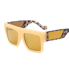 Steampunk Goggles Men Carter Oversized Sunglasses 2017 Women Aviator Lunette Sun Glasses Luxury Brand Female Driver Eyeglasses