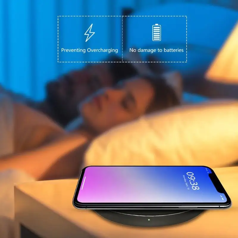 Оригинальное Беспроводное зарядное устройство Xiaomi QI 10 Вт док станция для быстрой