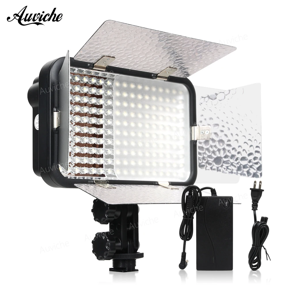 

Godox LED170II LED Video Light Photography light with Power Adapter for DSLR Camera DV Camcorder for Wedding News Interview