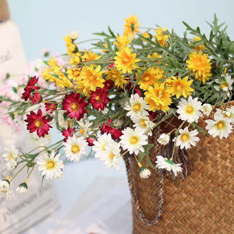 

Klonca New Fresh Silk Flower 74cm 1pc Artificial Flower Fake Flower Daisy for Home Party Decoration Gift