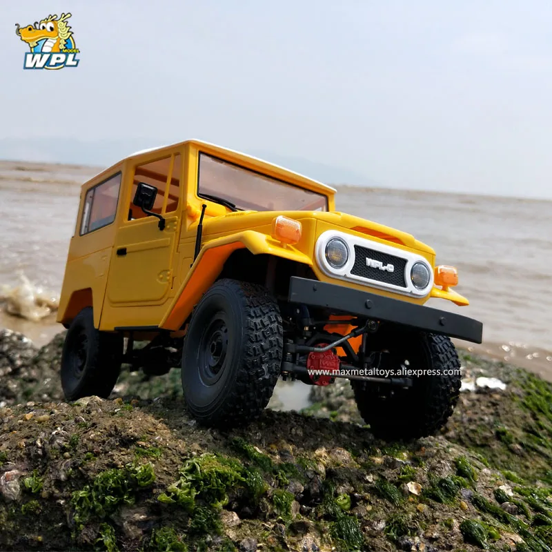 WPL C34K KM металлический 1:16 Toyota FJ40 4WD для скалолазания на внедорожнике, автомобиль с дистанционным управлением, аксессуары для самостоятельной сборки, модифицированная модель игрушек для мальчиков