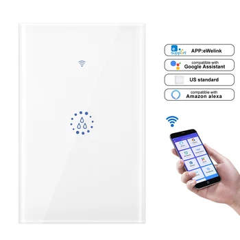 

Wifi Boiler Smart Switch Water Heater Switches Voice Remote Control EU/US SIZE Touch Panel Timer Outdoor work alexa google home