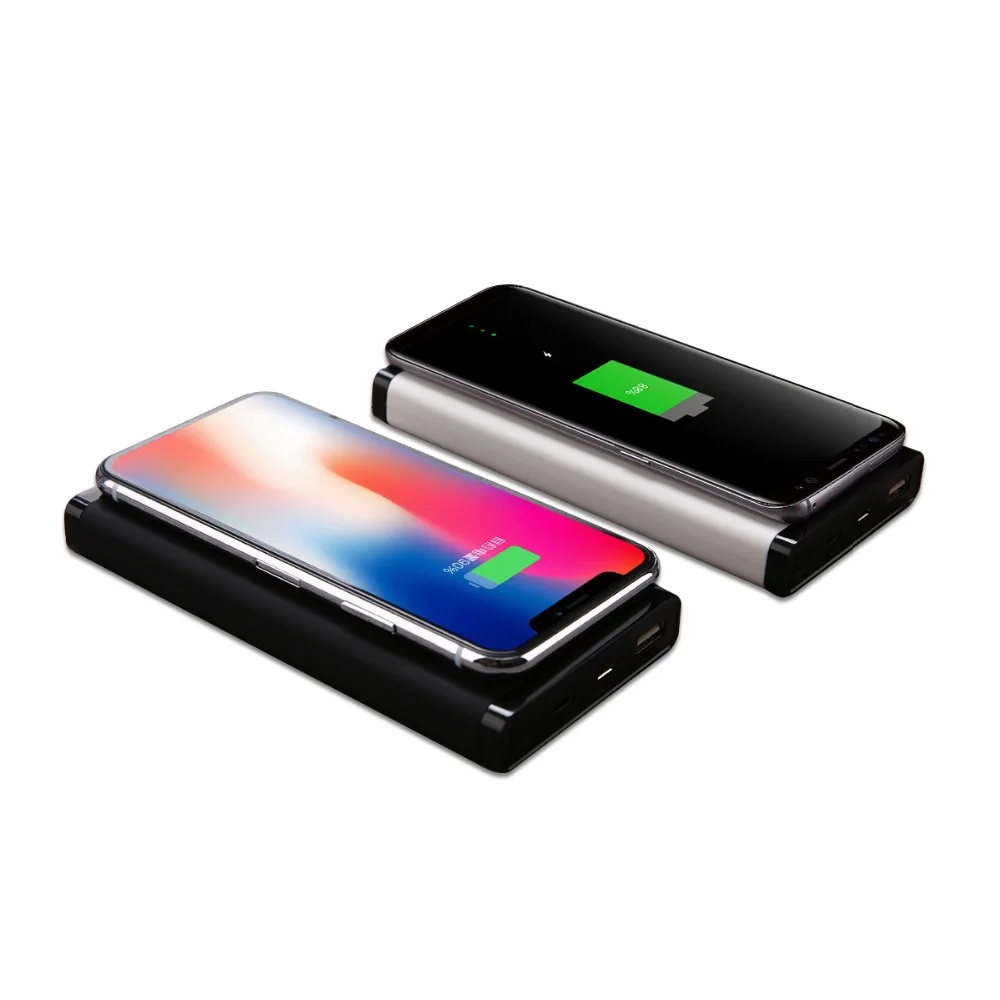 10000mah QI Wireless Charger Pad Power Bank For Xiaomi iphone Wireless Charge Charging Powerbank Universal Phone Smart Charger 10000mah QI Wireless Charger Pad Power Bank For Xiaomi iphone Wireless Charge Charging Powerbank Universal Phone Smart Charger