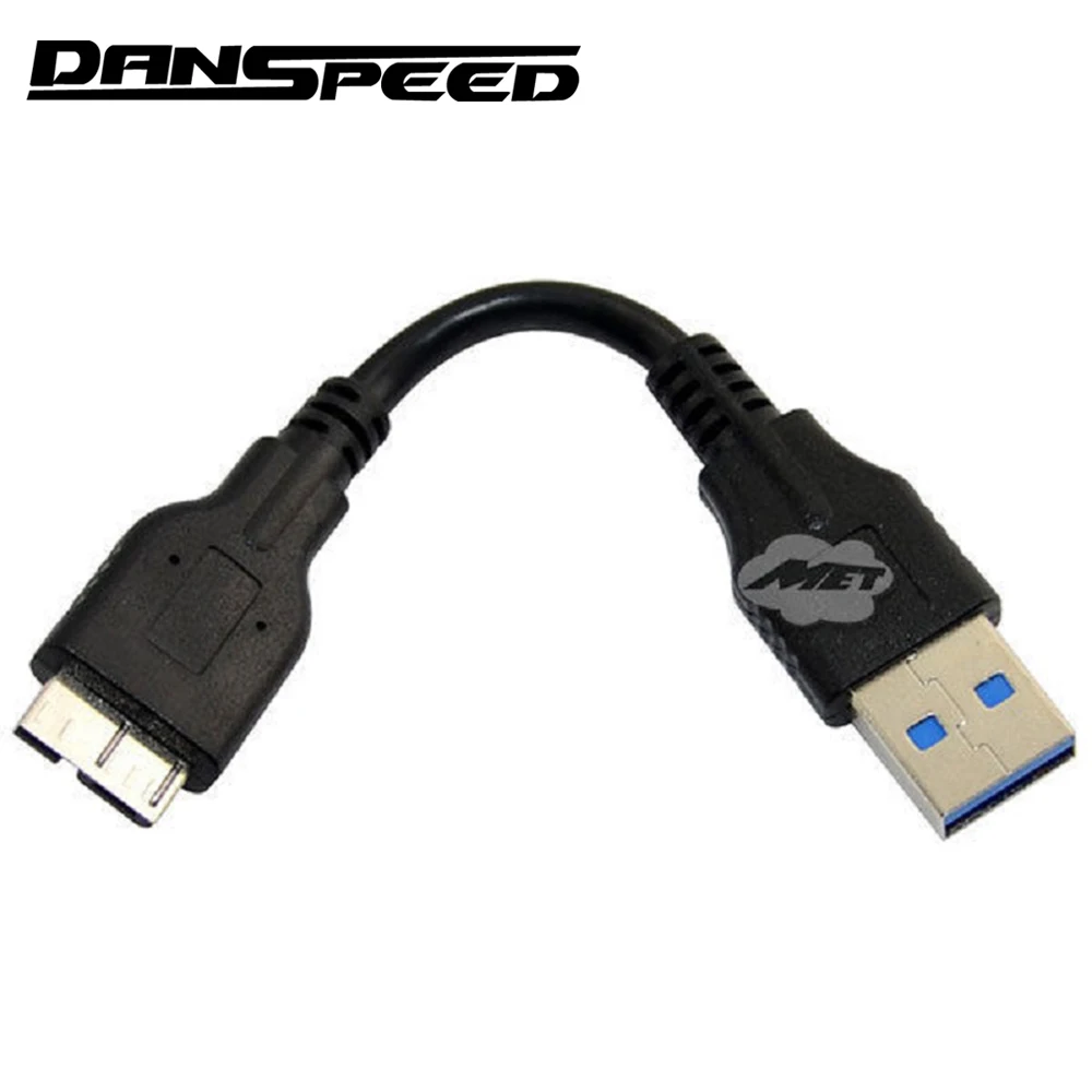 Дэн Скорость короткие 10cm 4 дюймовый USB 3 0 A Male к Micro B Мужской M/M Адаптер Высокое