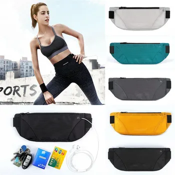 

Women Waterproof Running Belt Bum Waist Pouch Fanny Pack Camping Sport Hiking Zip Bags