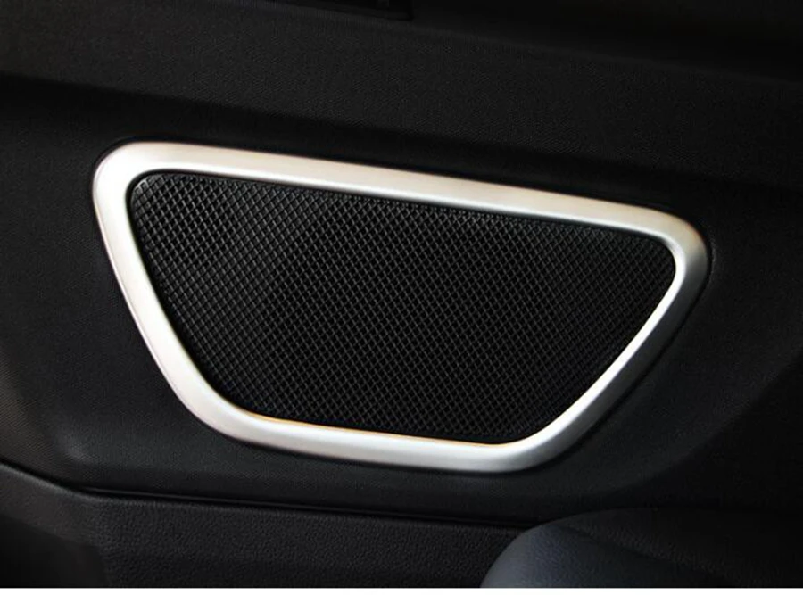4 шт интерьер для Mercedes-Benz Vito W447- боковой двери автомобиля стерео динамик аудио звук крышка отделка ABS Матовый Стиль
