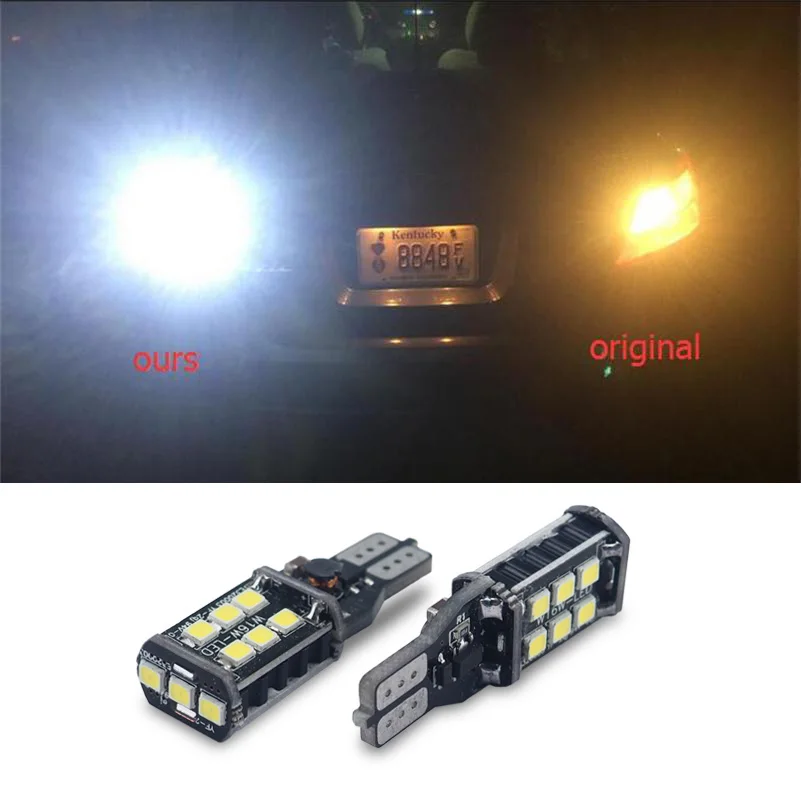 

CANBUS T15 W16W LED Error Free Backup Reverse Light For Toyota Corolla Avensis Auris Camry Chr Yaris Camry Hilux Wish Aygo Prius